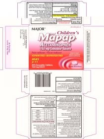 Children's Mapap Acetaminophen - 160mg each