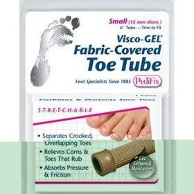 Visco-GEL Fabric-Covered Toe Tube